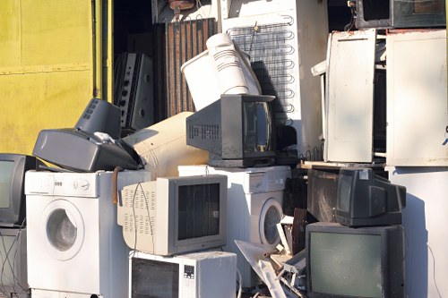 Recycling process in Tottenham's waste removal